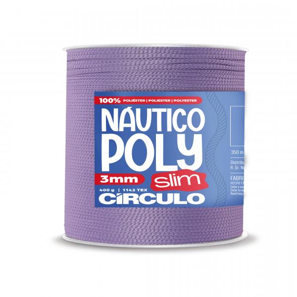 FIO NAUTICO POLY SLIM 3MM - COR 6750 AROMA DE ROSAS